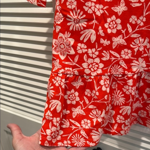 Tea collection NWT red floral Dress - Picture 5 of 6